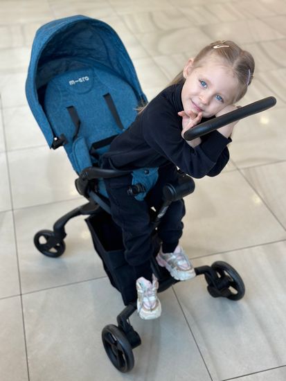 Коляска легкая Micro Trike 360 Plus аква