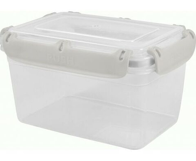 Plast Team Контейнер BERGEN с защелками 1,3л пепельный жемчуг PT104410024