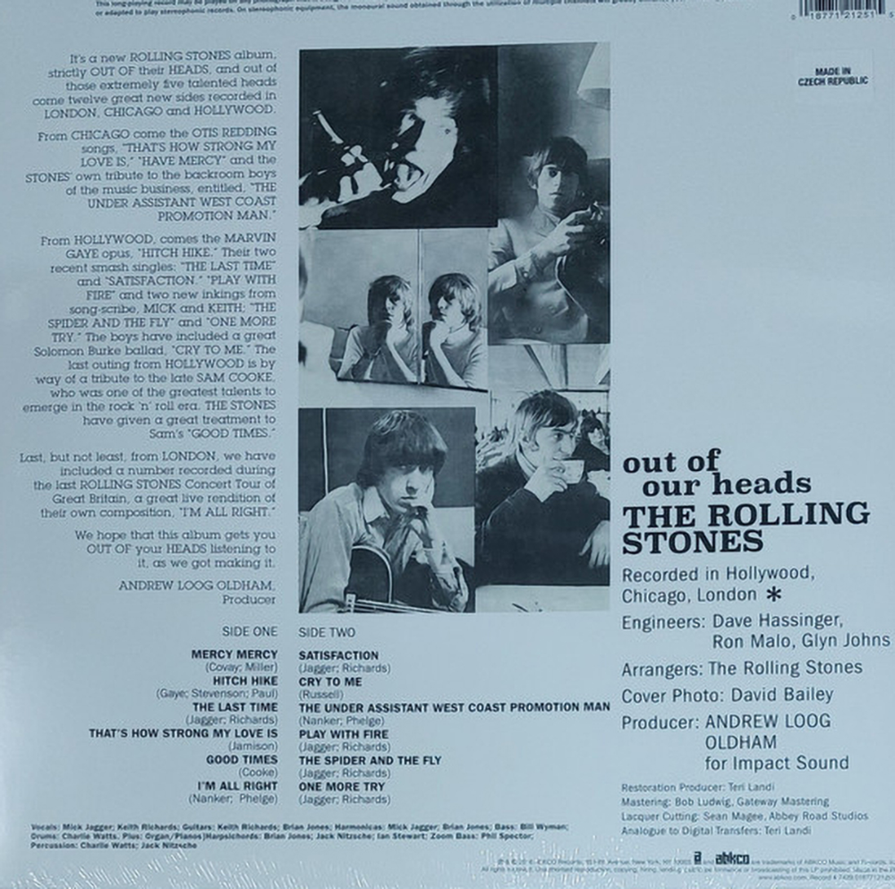 The Rolling Stones / Out Of Our Heads (LP)