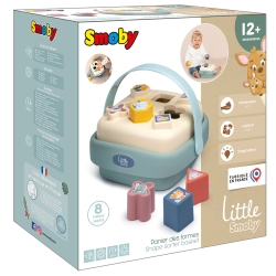 Сортер форм в корзинке Smoby Little 140323 развивающий для малышей от 12 месяцев — фото 1