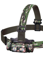 Фонарь налобный Fenix HM60R цвет камуфляж, ближний/дальний свет и красный свет, аккумуляторный, Type