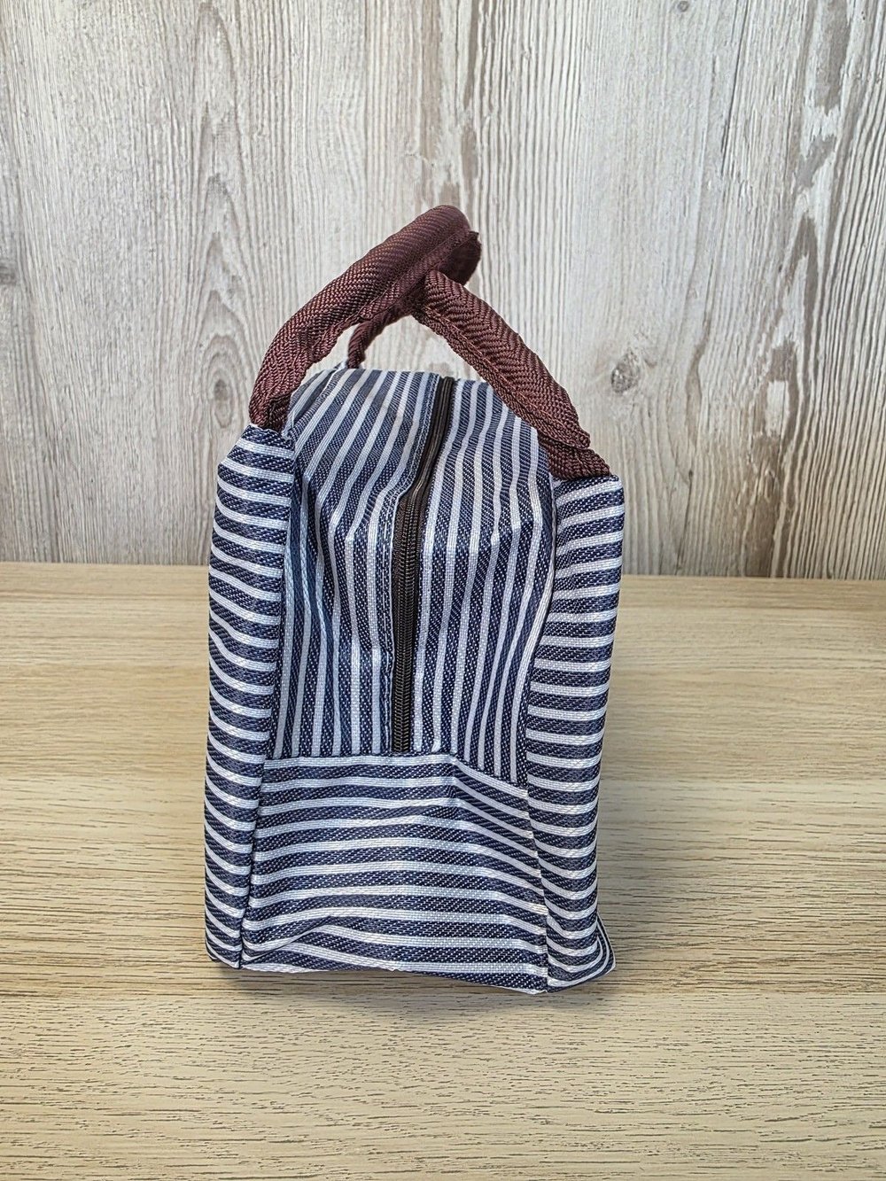 Термосумка для обеда, в синюю полоску 0331-5