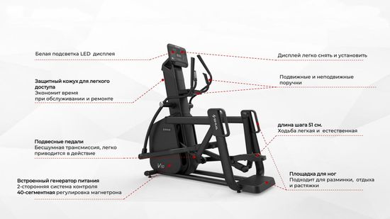 Эллиптический тренажер SHUA B9100E