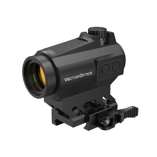 Коллиматорный прицел Vector Optics MAVERICK-II PLUS (1x22 DBR, точка 2MOA, круг с точкой, совместим с ПНВ, быстросъёмный на Weaver) SCRD-PD12