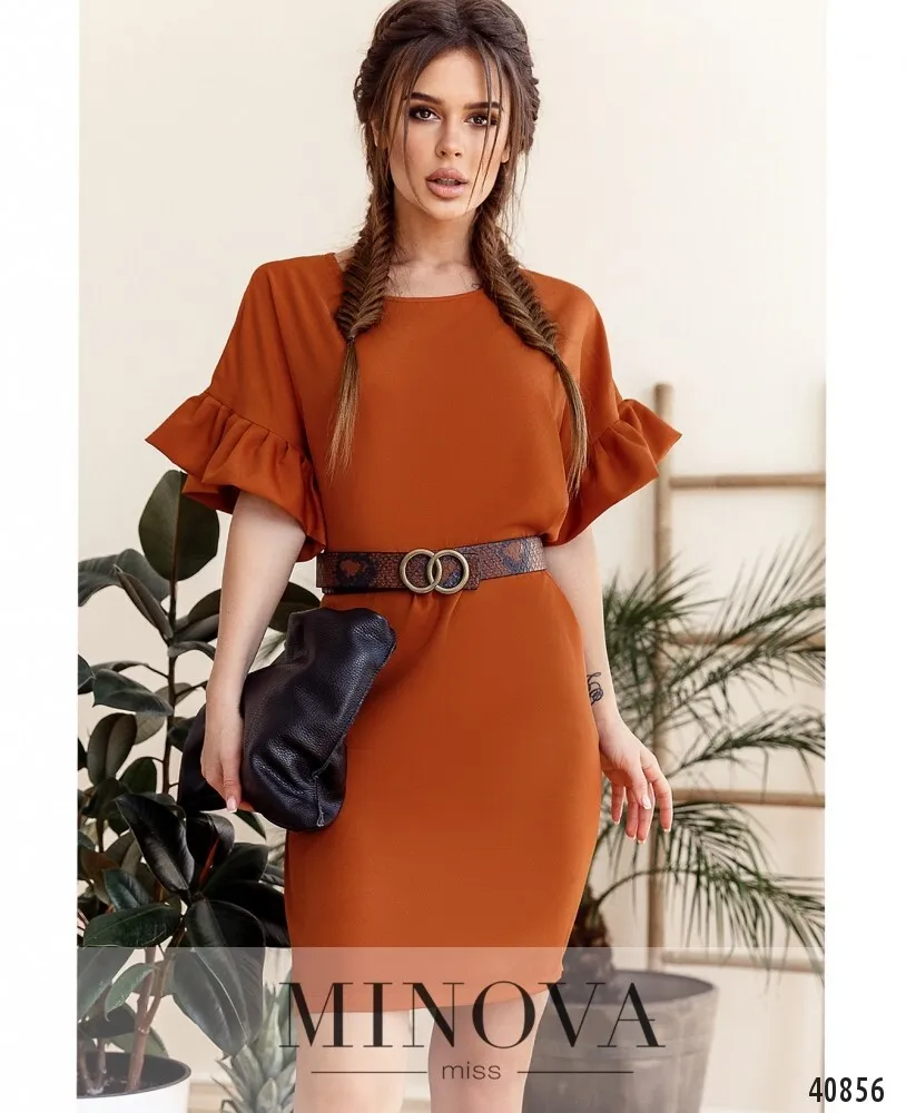 Платье 775-Терракот Minova