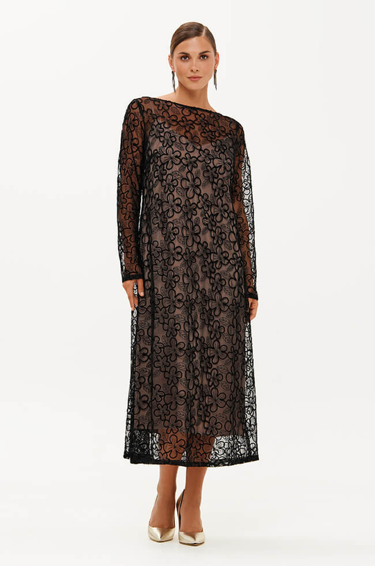 51717 Платье женское (черный)