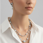 Комплект Fiore Luna, колье и серьги SG200097E-002 S