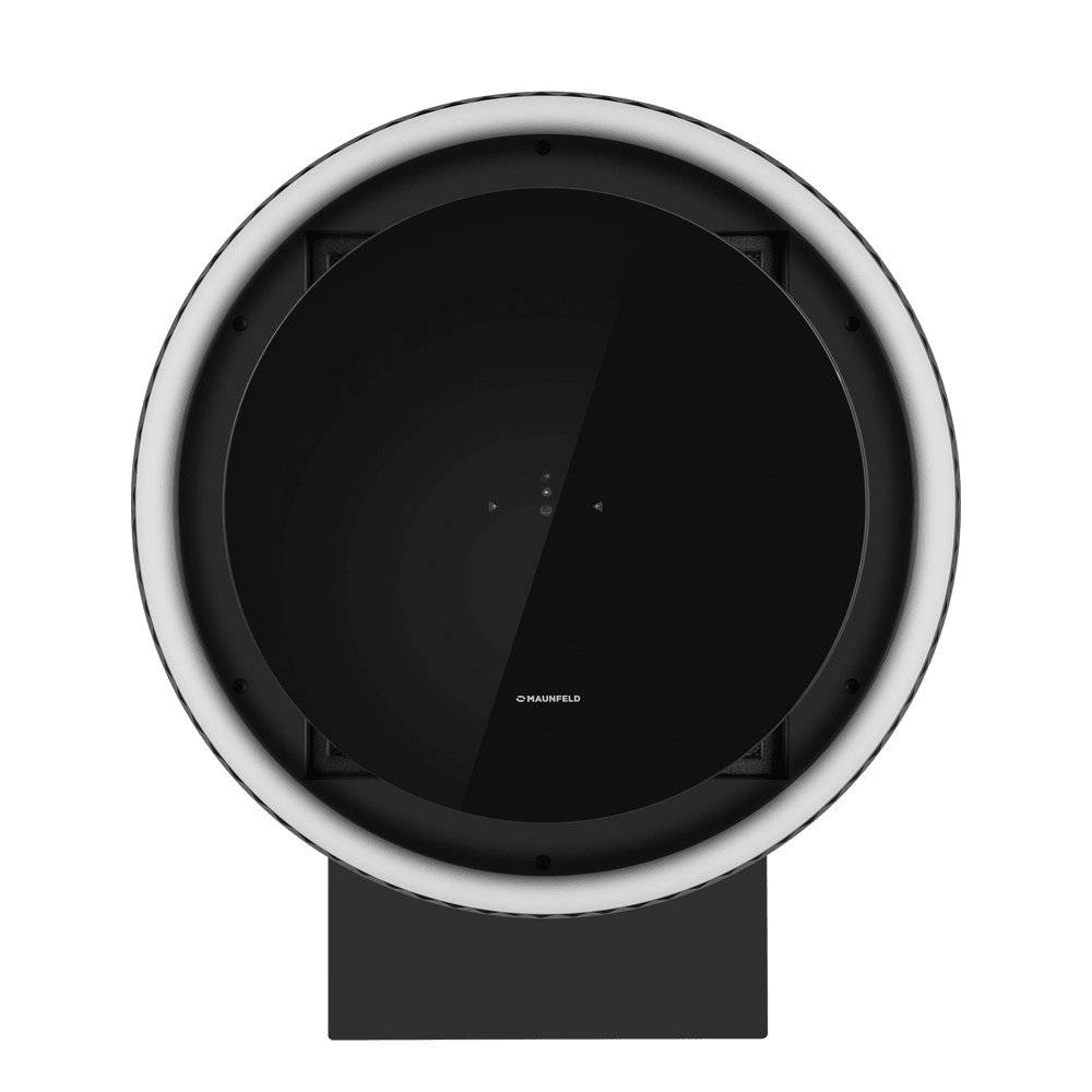 Кухонная вытяжка MAUNFELD EDELWEISS 39 WALL чёрный антрацит