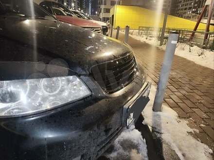 Решетка на Лачетти плюс сабля чёрный глянец AMG