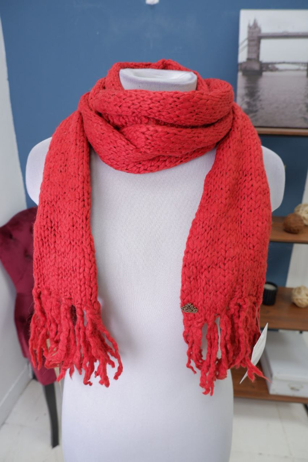 Шарф Fornarina  яркого цвета, новый