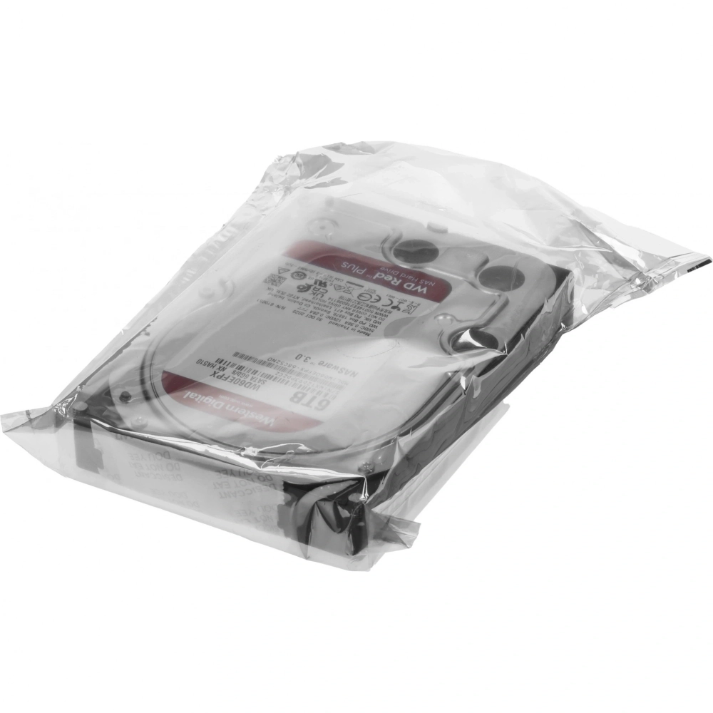 Жесткий диск Western Digital WD Red Plus 6 ТБ 3.5" (WD60EFPX)