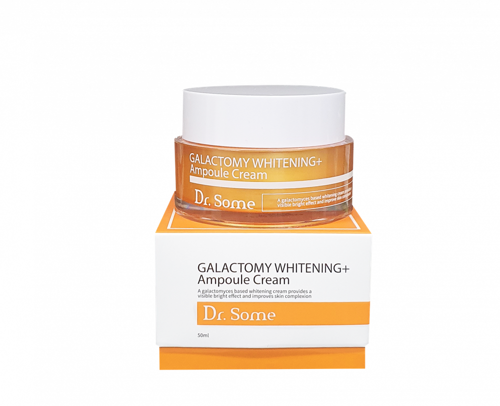 [Med:B] Dr. Some Galactomy Whitening Cream - Выравнивающий тон крем для лица с галактомисисом, 50 мл