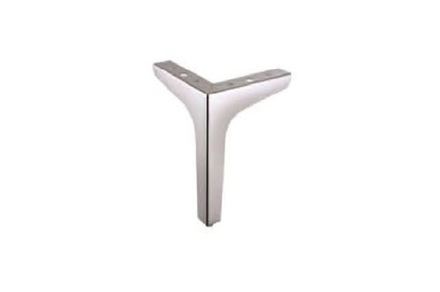 Опора угловая прямая (хром) h=100 (100) GL