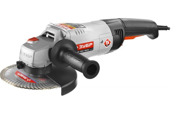 Углошлифовальная машина ЗУБР УШМ-180-1800 ПМ3 1800Вт, 180мм