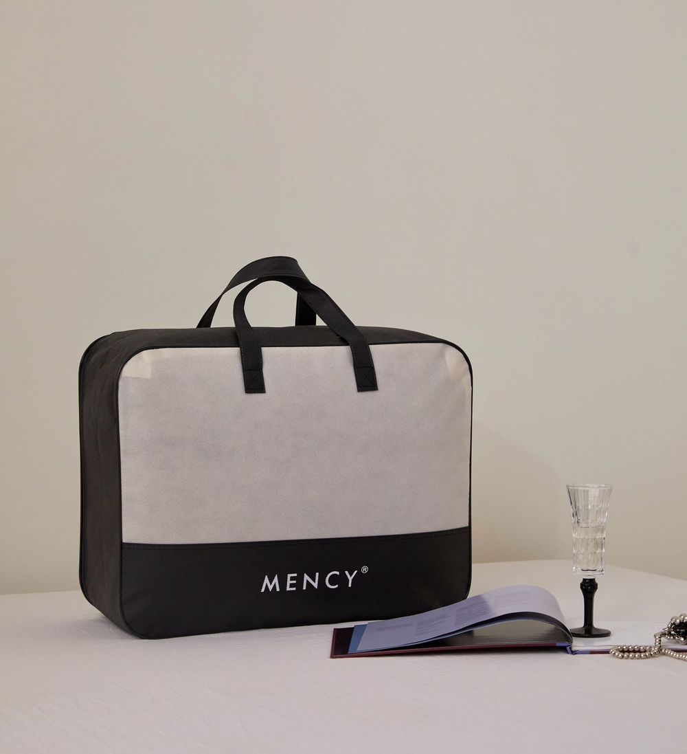Комплект постельного белья с одеялом "Mency"бархат на резинке / Размер Евро / Коробка 24 расцветки