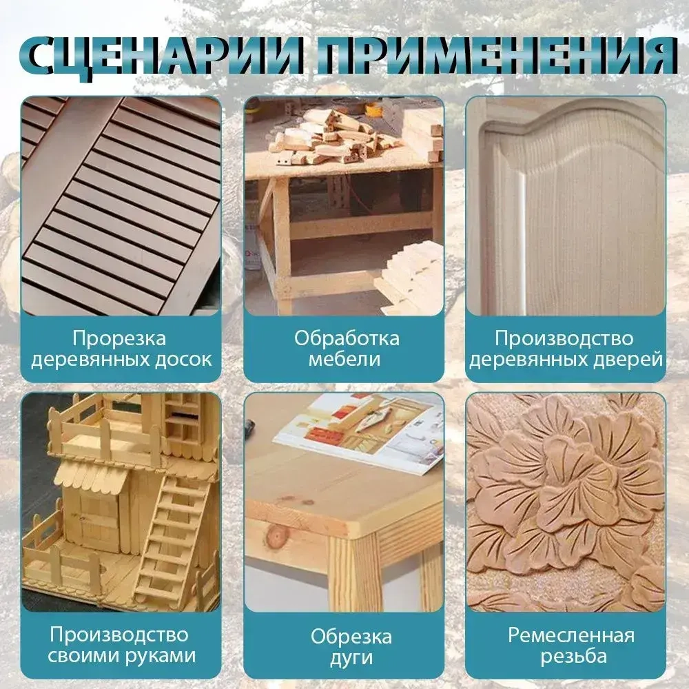 ASUL Фрезер по дереву электрический, 15 шт Набор фрез в подарок, (800 Вт, 30000 об/мин) электрофрезер