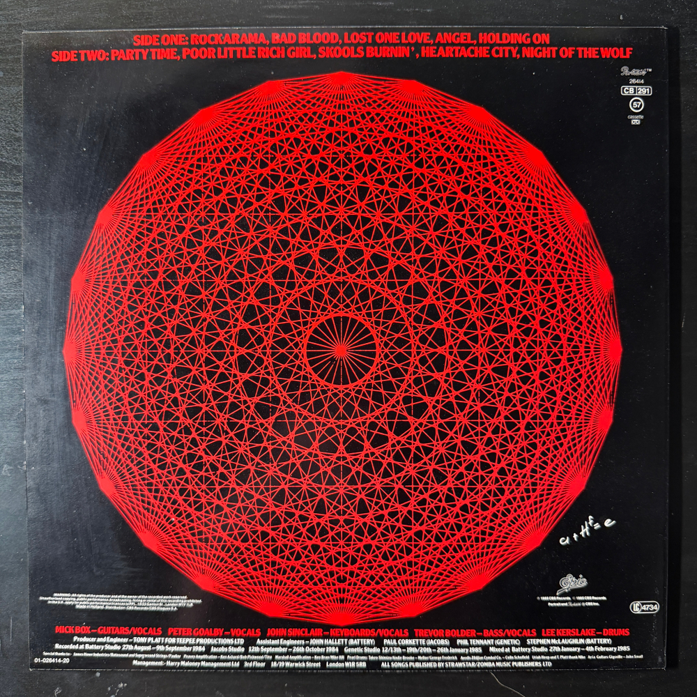 Uriah Heep ‎– Equator (Голландия 1985г.)