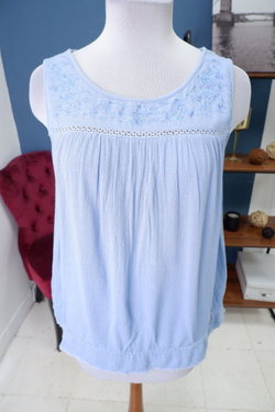 Блуза Sela без рукавов 46 размер