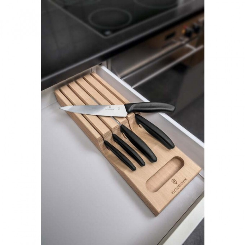 Набор Victorinox кухонный, 5 предметов, в подставке из бука