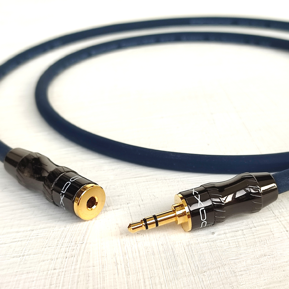 DAXX J107 Аудио кабель из монокристаллической меди Мини-Джек 3,5мм (папа-мама) удлинитель. D=6mm