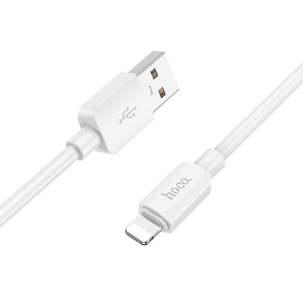 Кабель USB - Lightning HOCO X96 (белый) 1м