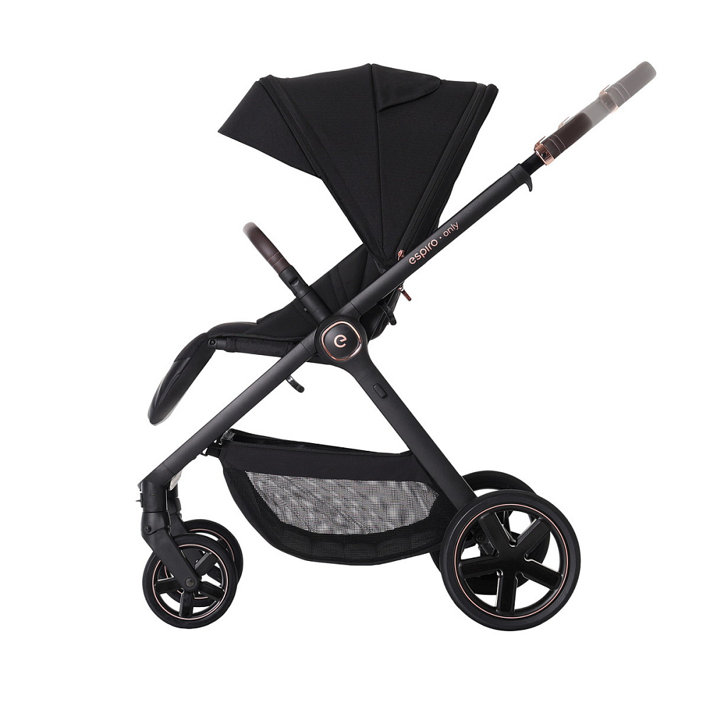 Детская коляска Espiro Only 2 в 1 2025 410 stylish black