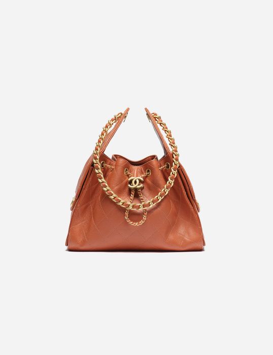 Сумка Chanel 25 Small Handbag Grained Calfskin & Gold-Tone Metal 