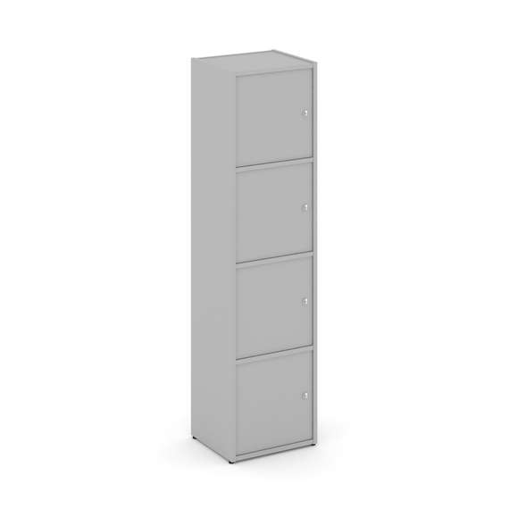 Locker plus Комплект №4 LK.K-004 Серый 408*350*1593