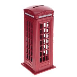 GAEM Копилка "Телефонная будка", L6,5 W6,5 H18 см
