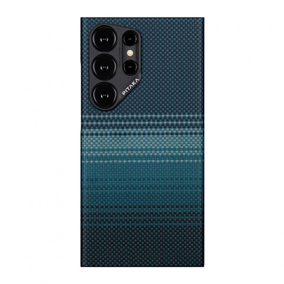 Чехол Pitaka MagEZ Case 4 для Samsung Galaxy S24 Ultra 6.8 &quot; принт восход луны (Moonrise) (FM2401U)