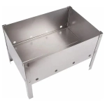 Мангал ГОРЫНЫЧ разборный ПИКНИК 335*230*230 в пленке ГР-07