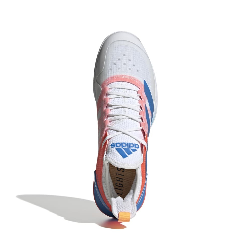 Мужские кроссовки теннисные Adidas Adizero Ubersonic 4 M Heat - cloud white/blue rush/solar red