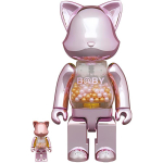 Дизайнерские игрушки BE@RBRICK MY FIRST NY@BRICK PINK GOLD Ver 100%+400%, 1498781-603113497