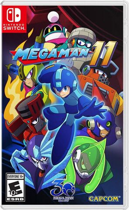 Mega Man 11 [Switch, английская, версии]