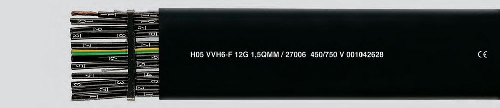 PVC-flat (H05 VVH6-F/H07 VVH6-F)
