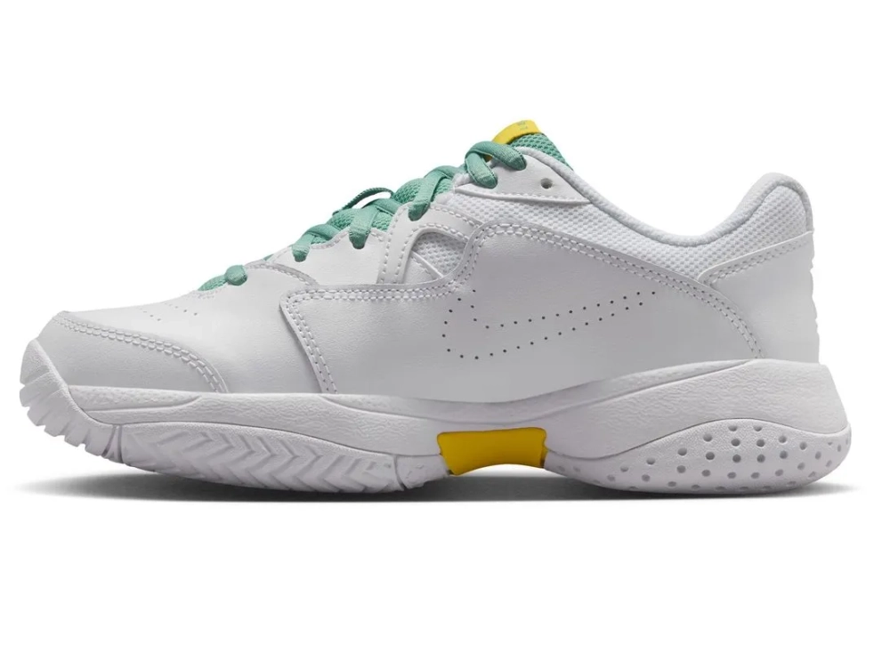 Детские Кроссовки теннисные  Nike Jr Court Lite 2 - white/dark atomic teal/healing jade