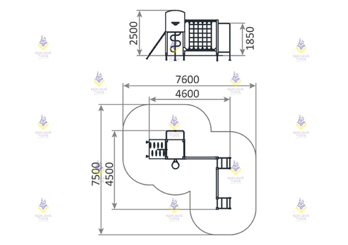 Спортивный комплекс СК-4 тип 2