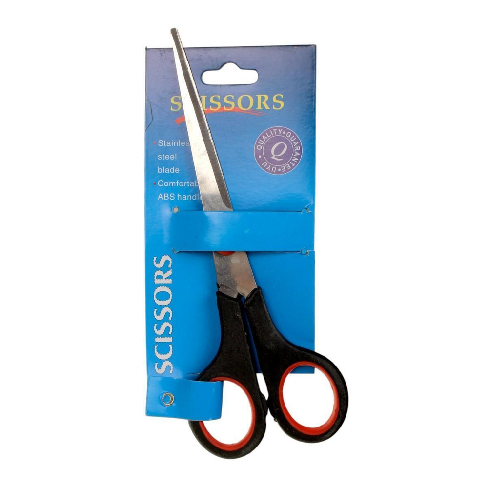 Ножницы офисные 16 см на картоне с европодвесом, С-40666