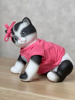 Игрушка мягконабивная 35см AniReal Кошечка (60103)