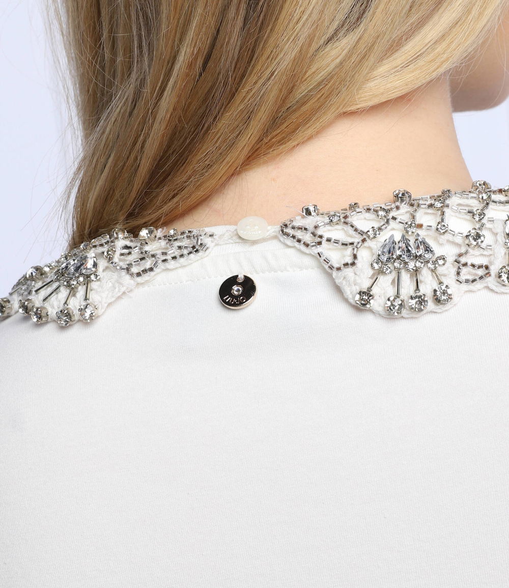 блузка Liu Jo - кремовый(CA2096 J6401)