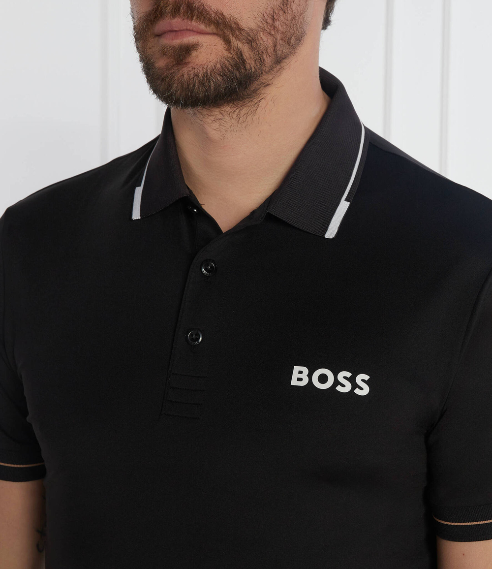 Поло Paul Pro BOSS GREEN - черный(50506203)