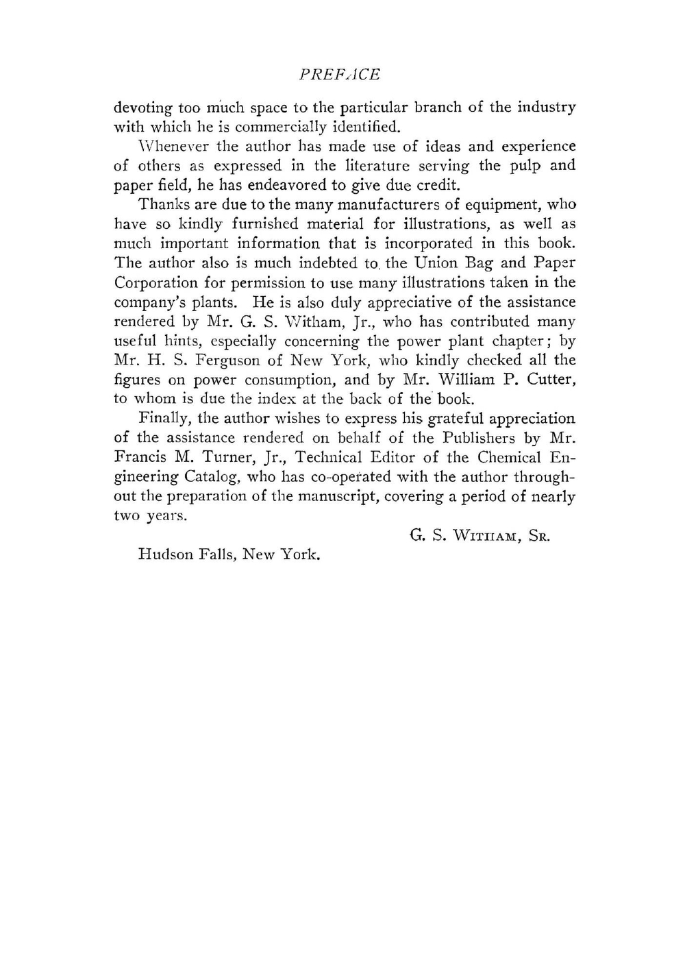 Modern Pulp and Paper Making. A Practical Treatise | George Strong Witham