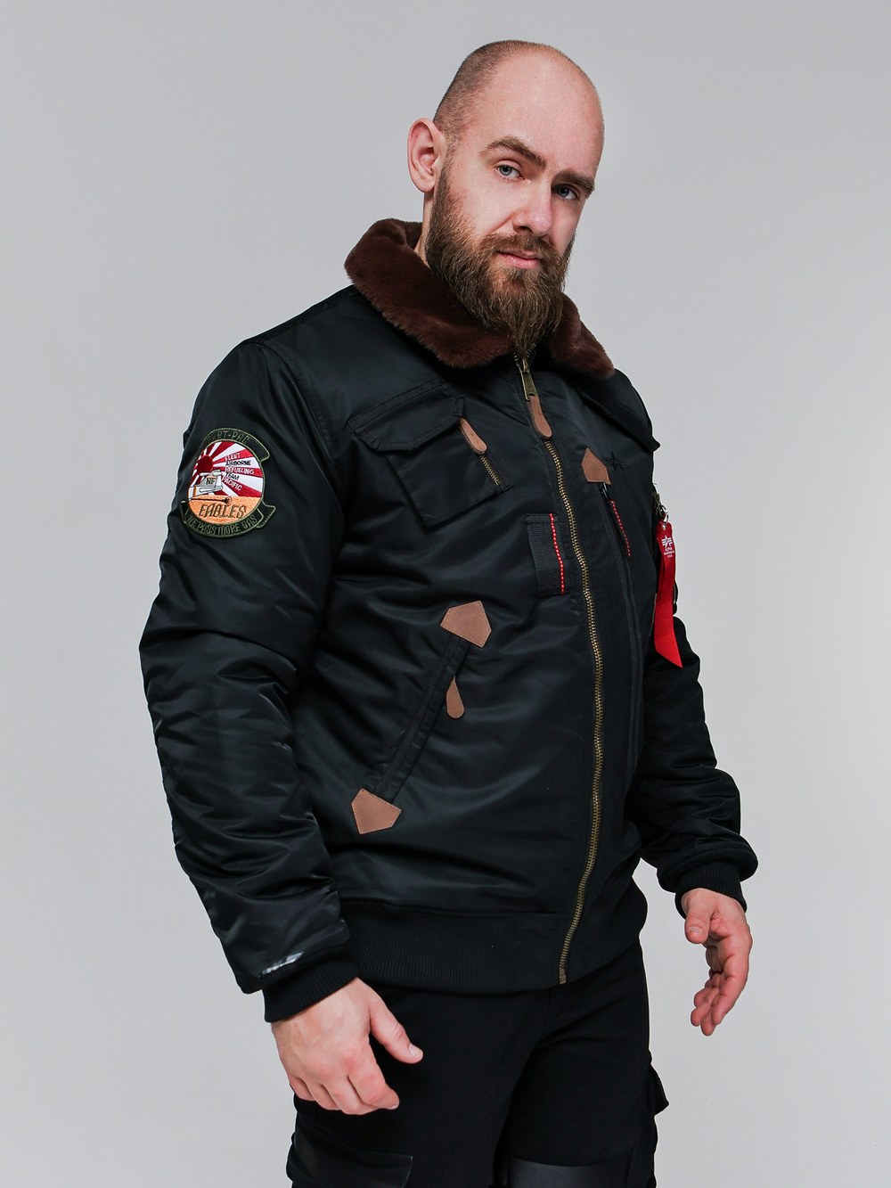 Бомбер утепленный Alpha Industries AL1000