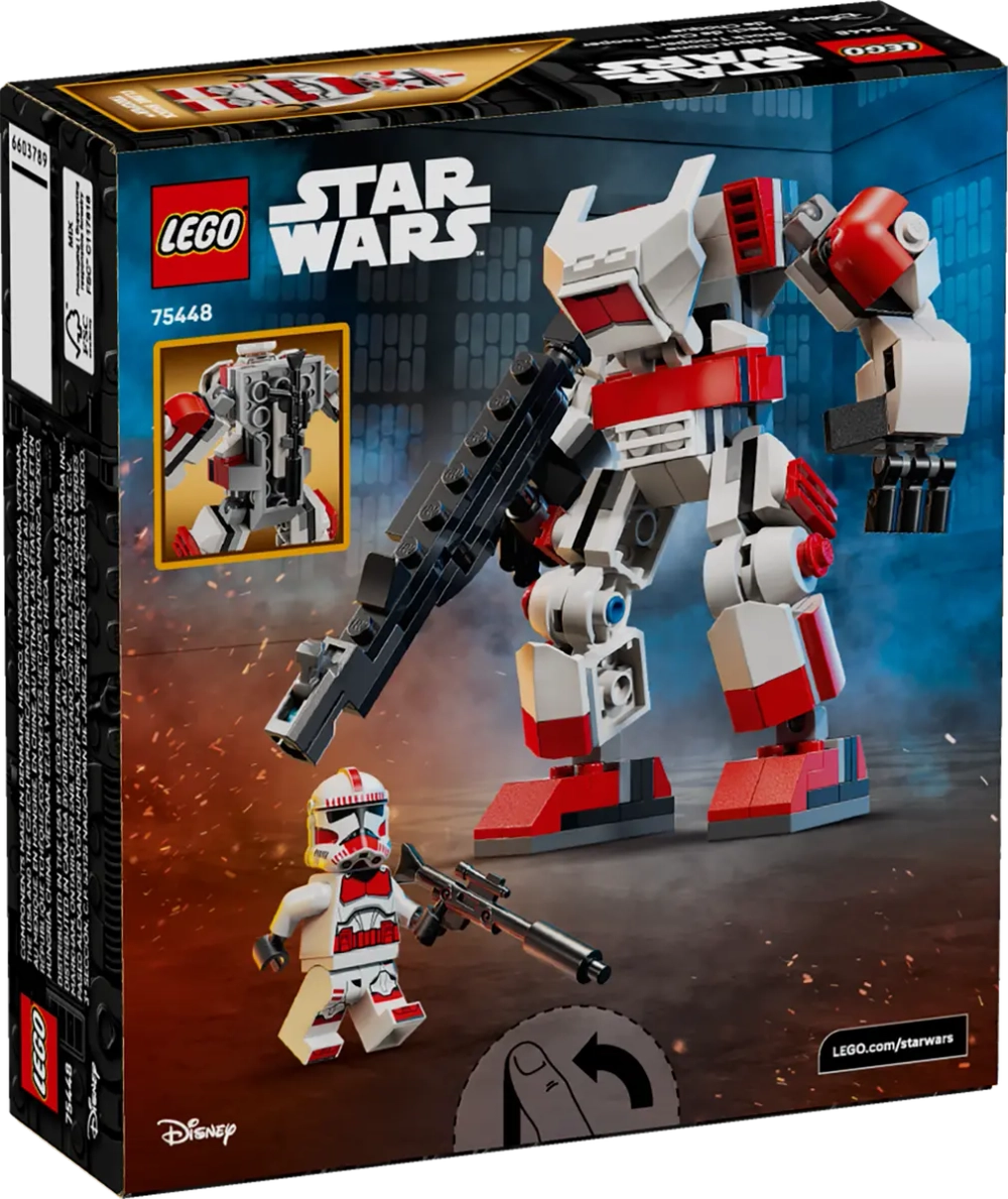 Конструктор LEGO Star Wars 75448 Clone Shock Trooper Mech