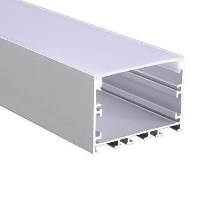 Профиль накладной PAL 5035 L2000 в комплекте: 2 глухих заглушки; рассеив. матов.; 4 клипсы крепежных JazzWay 5049956