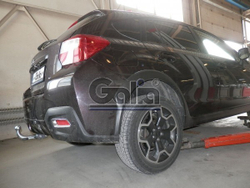 Фаркоп оцинкованный Galia S127C для Subaru XV 2011-2017(паспорт и сертификат в комплекте)(без электрики)