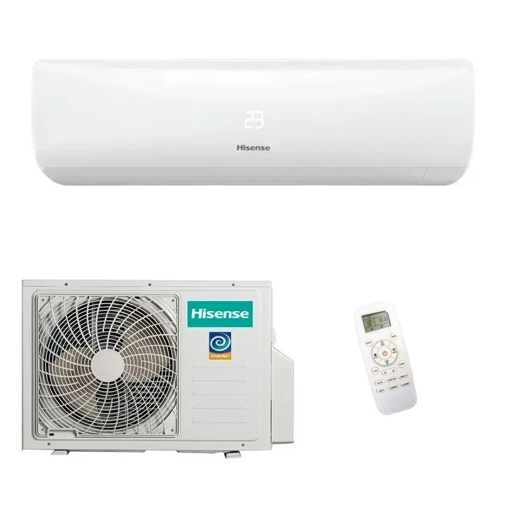 Сплит-система Hisense Zoom AS-13UW4RYRKB04, инверторная, для помещения до 37 кв.м.