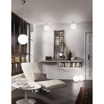 Подвесной светильник 1*E27 85262 никель матовый Rondo Eglo