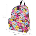 Рюкзак BRAUBERG, универсальный, сити-формат, Donuts, 20 литров, 41х32х14 см, 228862