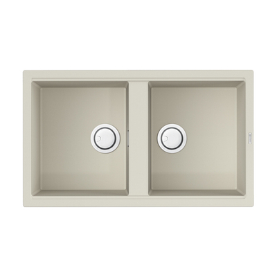 Мойка Kitagawa 86-2-WH Artceramic/белый